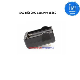 Bộ sạc đôi thông minh cho cell pin 18650 điện áp 4,2v.