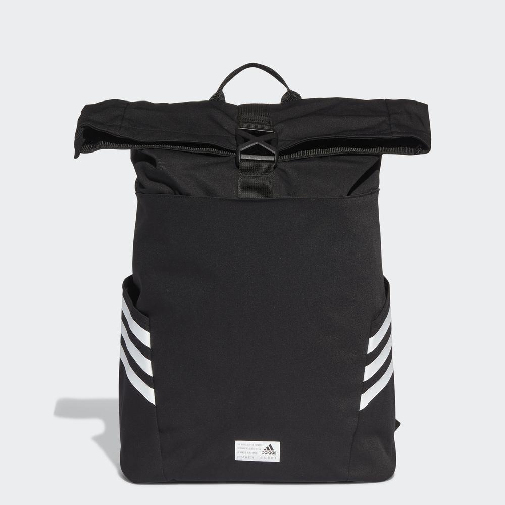 [Mã WABRDAS68 giảm 10% tối 150k đơn từ 1 triệu] Ba Lô adidas Unisex Classic Roll-Top Backpack Màu đen GU0873