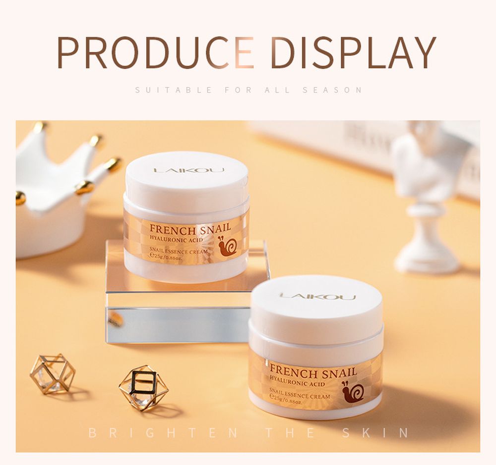 Kem dưỡng LAIKOU Sakura / Vitamin C / Axit Hyaluronic/ ốc sên dưỡng ẩm làm trắng và phục hồi da cao cấp