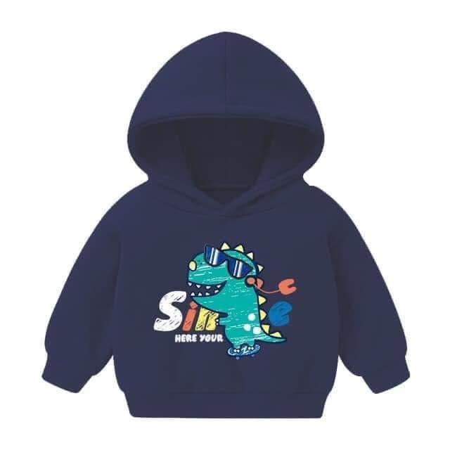 Áo Nỉ Hoddie Quảng Châu Có Mũ Siêu ấm Cho Bé