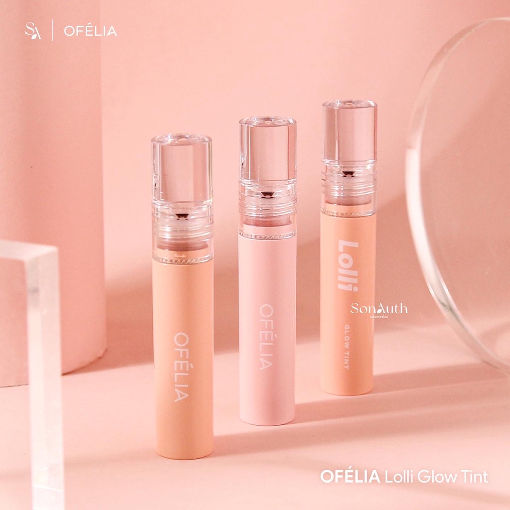 Son bóng Ofélia Lolli Glow Tint