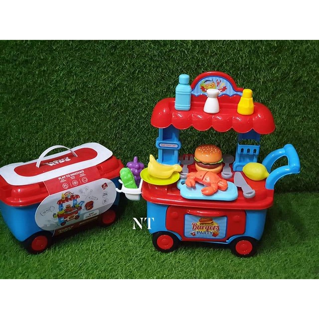 Toony Kids xe đồ chơi bán thức ăn nhanh