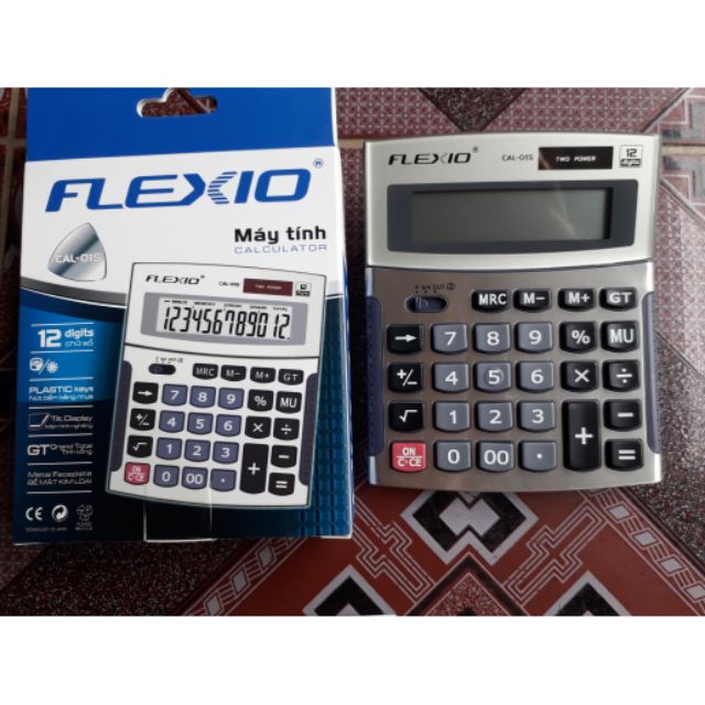 Máy tính 12 số Flexio để bàn Cal 01 kt 11x13cm