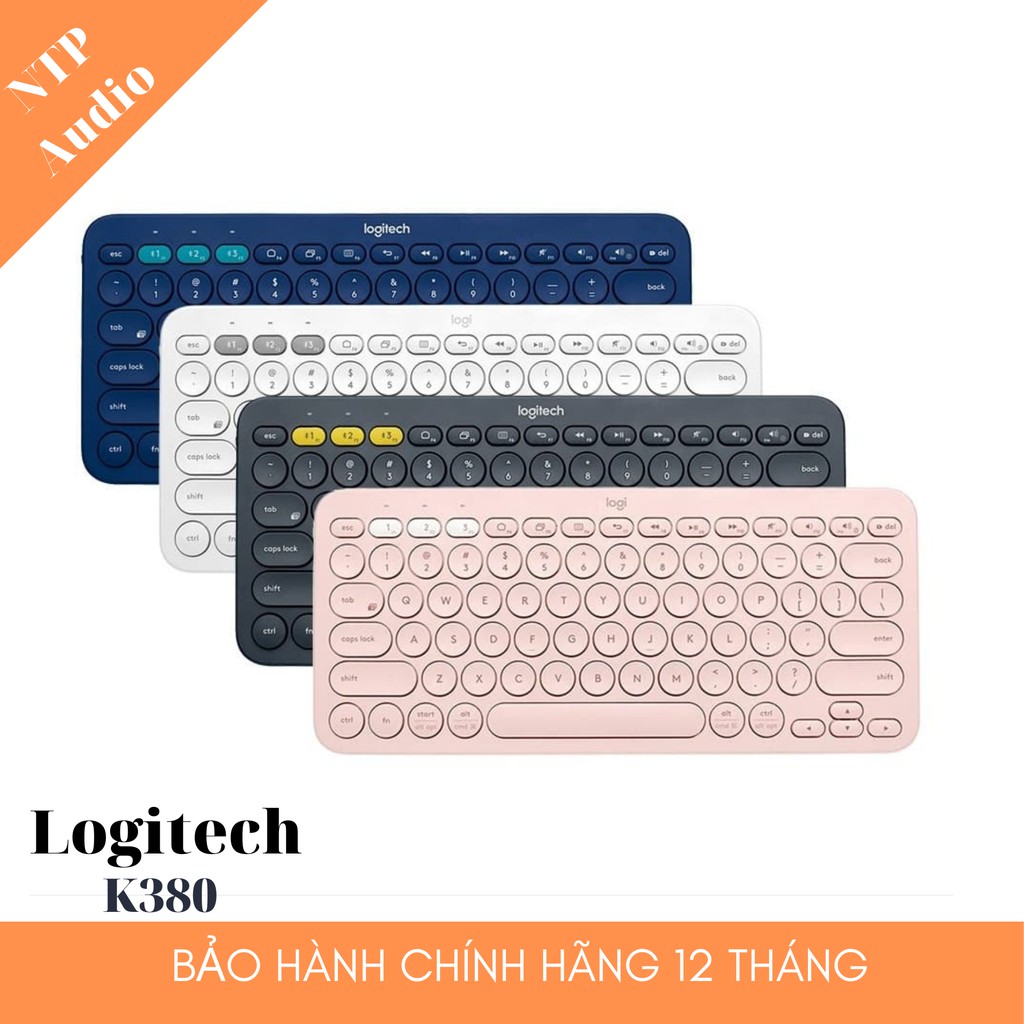 [HÀNG CHÍNH HÃNG] Bàn Phím Bluetooth Logitech K380 - Bảo hành 12 tháng | BigBuy360 - bigbuy360.vn