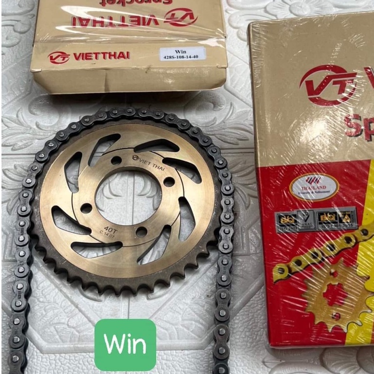 Nhông Sên Dĩa - Nhông Xích Việt Thái Hàng Nhập Khẩu CNC Thái Lan