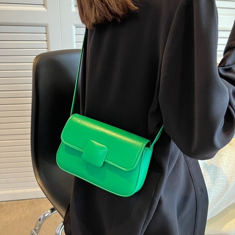 Túi Đeo Vai Hình Vuông Nhỏ Màu Trơn Kiểu Dáng Đơn Giản Thời Trang Mùa Hè NB00099