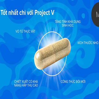 Thực Phẩm Vision Project V - SV (Sveltform) Hỗ trợ Quá Trình Trao Đổi Chất Cơ thể, Hộp 60 viên