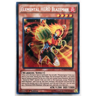 [Thẻ Yugioh] Elemental HERO Blazeman |EN| Secret Rare