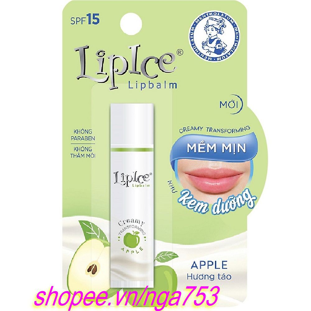 Son Dưỡng LipIce Lipbalm Apple - Hương Táo 4.3g 100% Chính Hãng, shop 99K Cung Cấp Và Bảo Trợ.