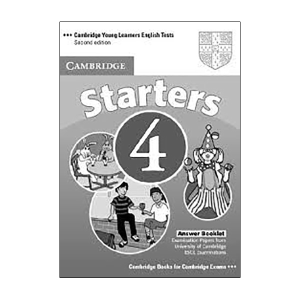 Sách - Cambridge Young Learners English Tests Second edition Starters 4 Answer Booklet