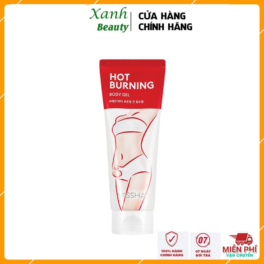 Kem tan mỡ Missha Hot Burning Hàn Quốc - Đánh tan mỡ bụng, đùi hiệu quả