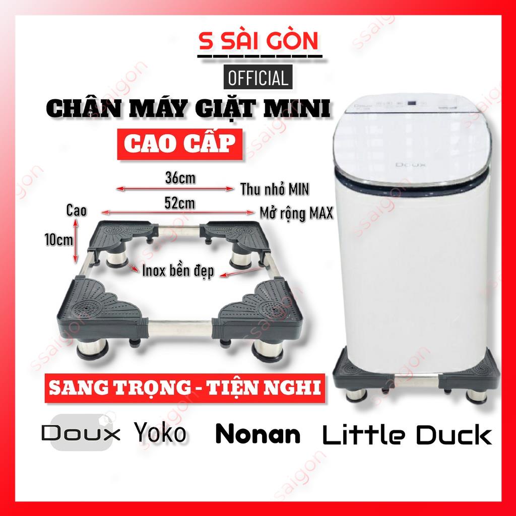 Chân đế máy giặt mini và máy lọc nước trụ Inox cao cấp siêu chắc bền - Bảo hành 2 năm