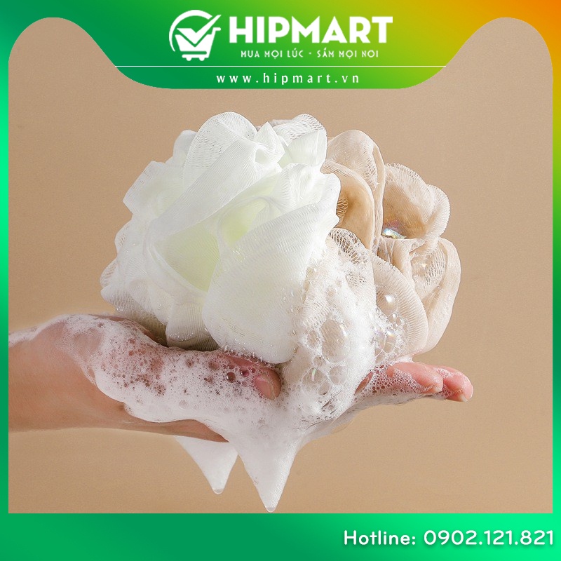 [Rẻ vô địch] Bông TắM Tròn TạO BọT Cao CấP