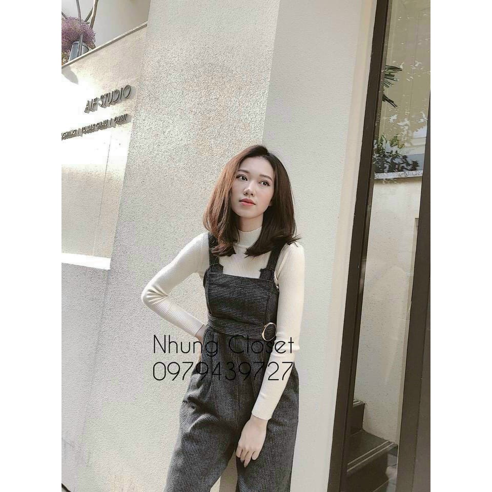 Sét yếm nhung tăm ống sớ