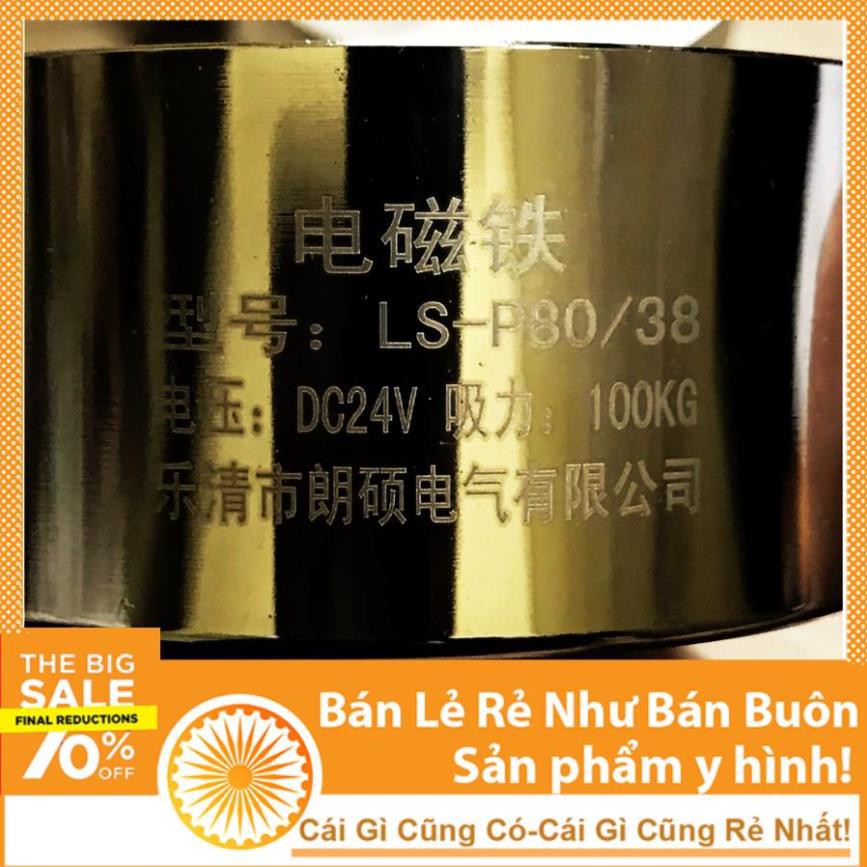 Anasa Nam Châm Điện LS-P80/38 12V/24V 100KG Anasa