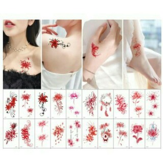combo 30 Hình xăm dán mini chống nước hoa bỉ ngạn.