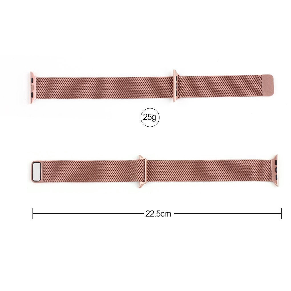 Dây đeo Milanese bằng thép không gỉ cho Apple Watch 1/2/3/4/5 42mm 38mm 40mm 44mm