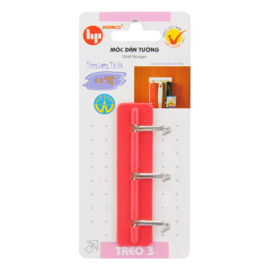 Móc dán tường treo 3 HOFACO HPG48