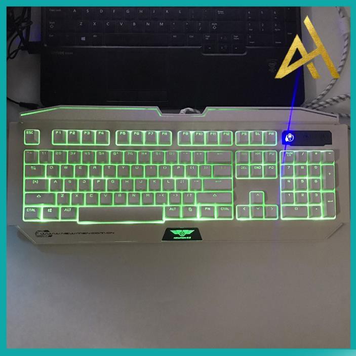 [ Xả Hàng ] Bàn Phím Máy Tính Laptop Chơi Game NEWMEN GM100 LED - Bàn phím Cơ Keyboard Gaming Có Dây