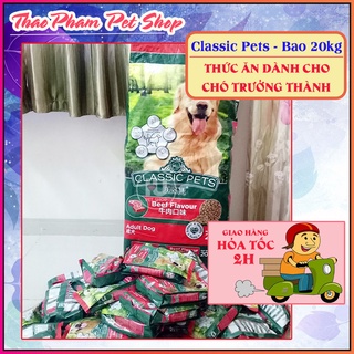 20KG THỨC ĂN HẠT DÀNH CHO CHÓ TRƯỞNG THÀNH CLASSIC PETS