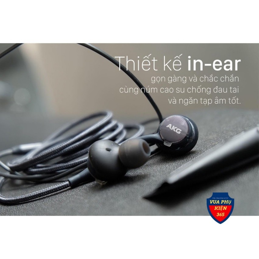 Tai nghe dây Samsung AGK S10/S20 jack 3.5mm hiện đại cho điện thoại tai phone bọc cao su đeo êm tai tránh tạp âm cao cấp