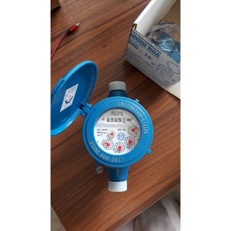 Đồng hồ đo lưu lượng nước Minh Hòa MD-15