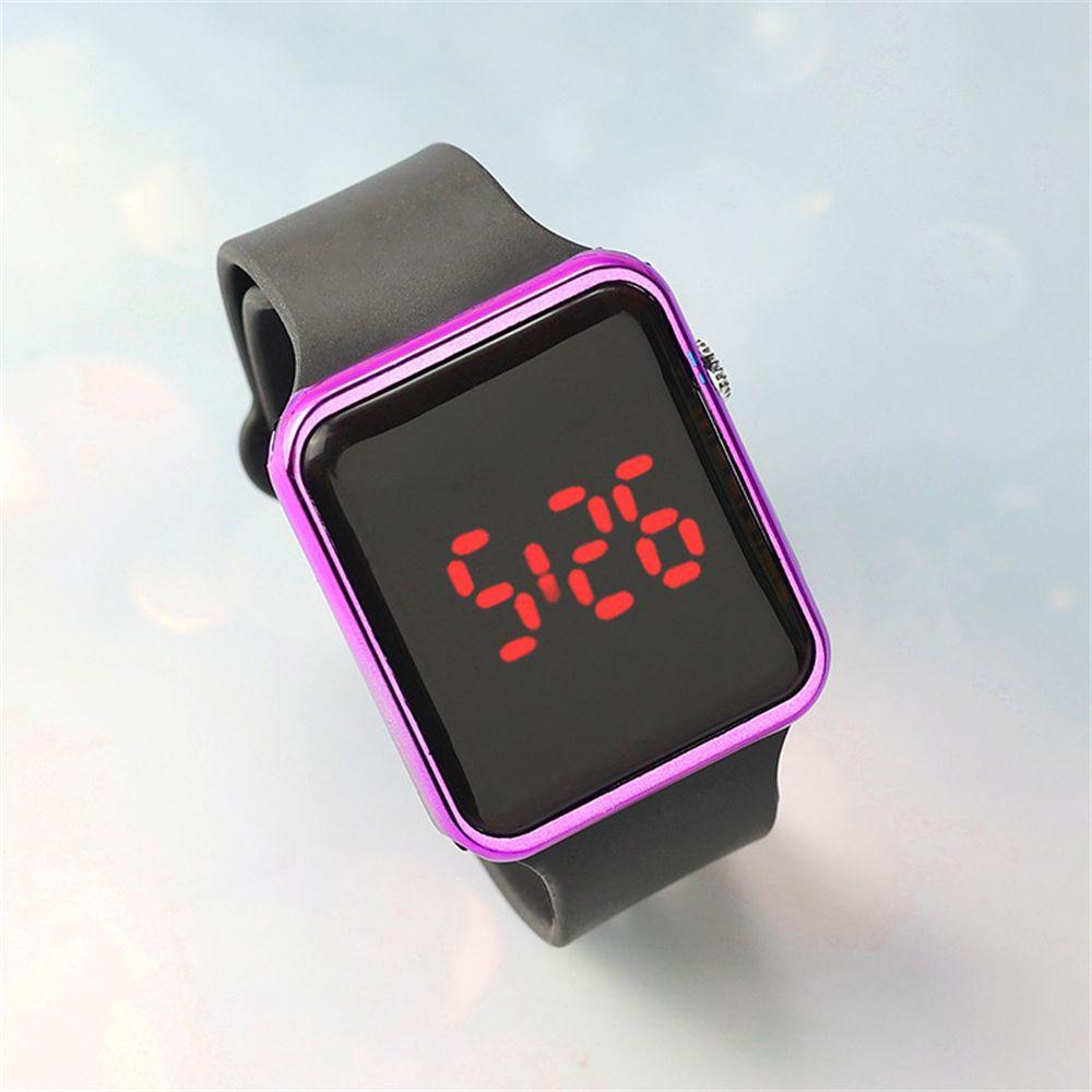 Đồng Hồ Điện Tử Dây Silicone Cho Nam Và Nữ