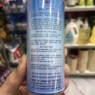 Keo xịt tóc prince SAIGON 125ml.