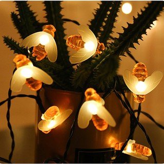 Dây đèn led decor đep, dây led con ong