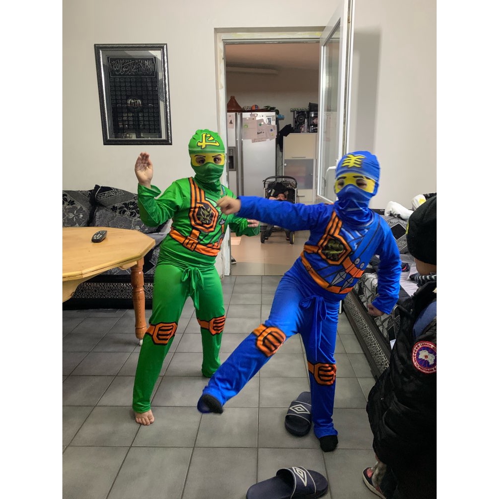 Bộ Đồ Hóa Trang Ninja Độc Đáo Vui Nhộn Cho Bé