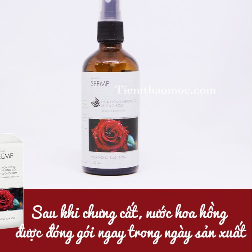 Nước Cất Hoa Hồng Toner Xịt Khoáng Tự Nhiên Nguyên Chất Làm Đẹp Da Dưỡng Da Dưỡng Ẩm An Toàn Không Chất Bảo Quản | BigBuy360 - bigbuy360.vn