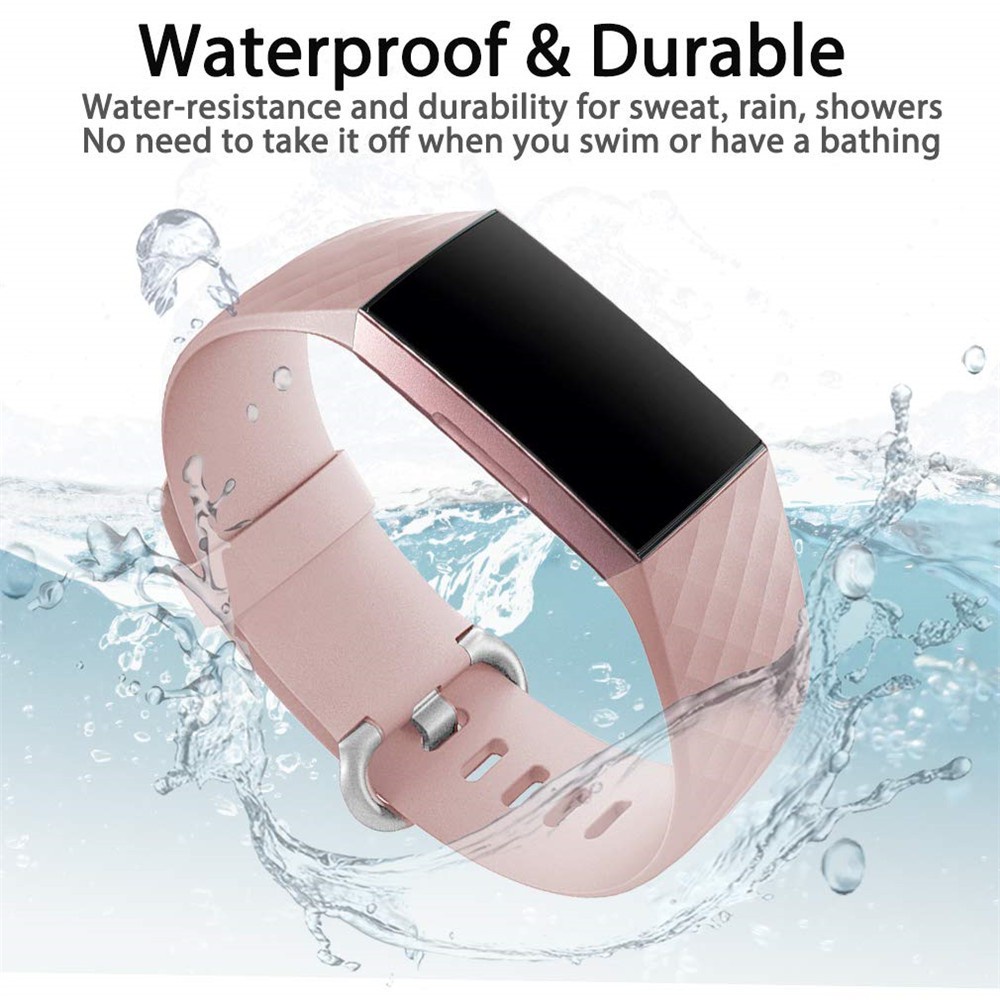 Dây đeo Silicon cho đồng hồ thông minh Fitbit Charge 3 / Charge 4