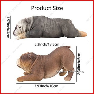 Mô Hình Chó Bulldog Mặt Xệ - 4679