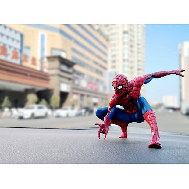 Marvel Avengers Spider-Man Doll Garage Kit Model Creative Car Decoration Internet Celebrity Car Interior Ornaments Case 2Uq6