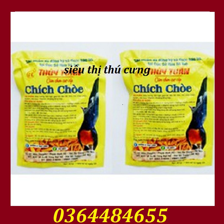 CÁM CHO CHIM CHÍCH CHÒE [COMBO 2 GÓI x 200gr]- CÁM DINH DƯỠNG SỐ 1 CHO CHÍCH CHÒE