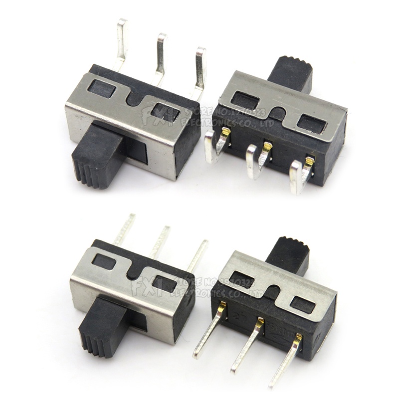 Set 10 Công Tắc Gạt SS12D10 SS12D11 3Pin 1P2T 5mm SS12D10G5 Ibuw Chuyên Dụng