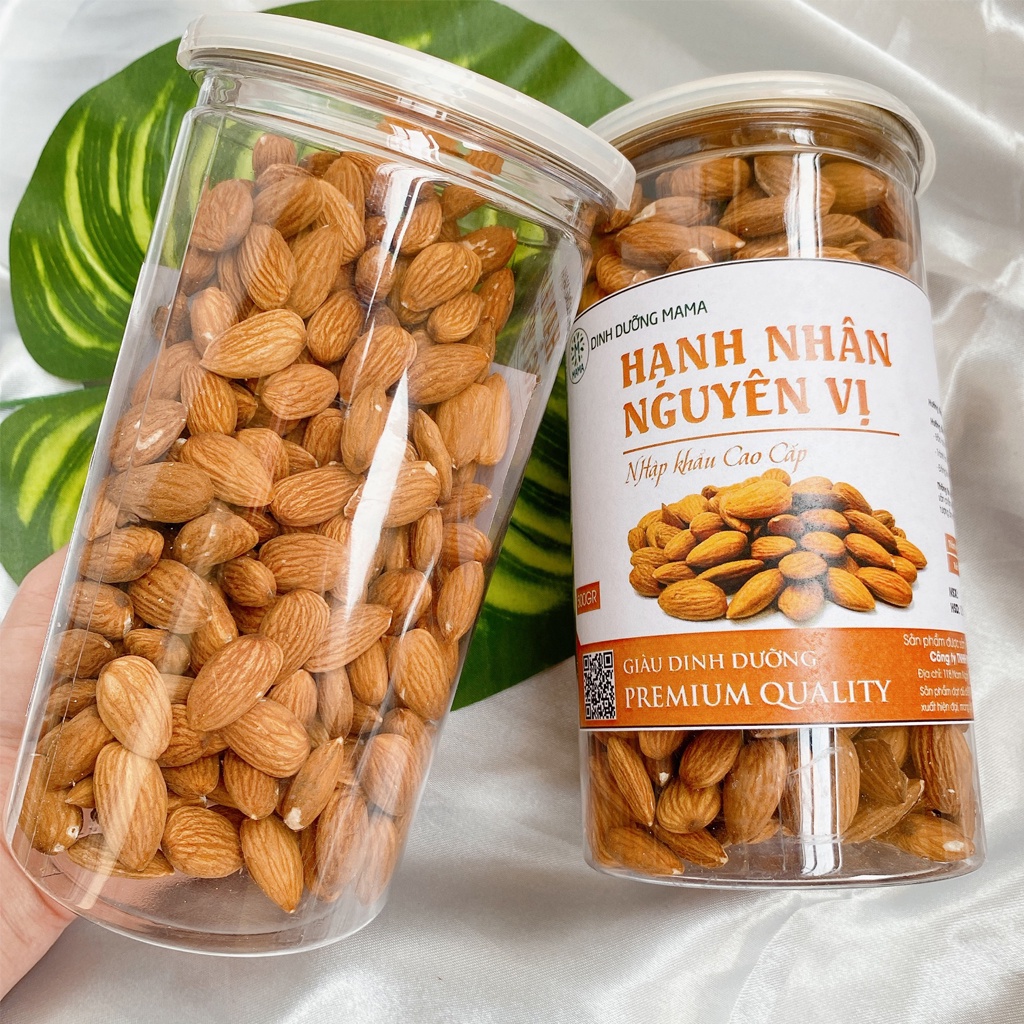 Hạnh Nhân Nguyên Vị Mama Cao Cấp 500g Nhập Khẩu Mỹ Hạt Dinh Dưỡng Tốt Cho Mẹ Bầu Đồ Ăn Vặt Ăn Kiêng BabyRice 117