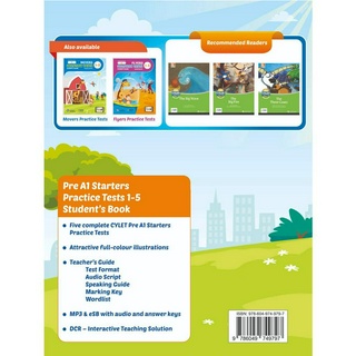 Sách - DTPbooks - Pre A1 Starters - Practice Tests 1-5