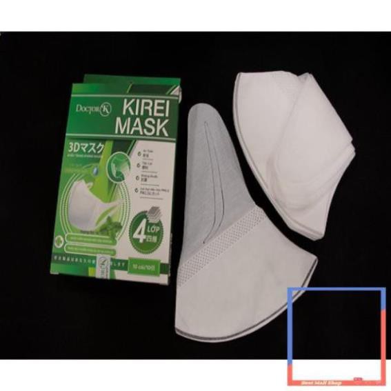 Khẩu trang 3d tinh dầu bạc hà thiên nhiên Doctor K - Chống say xe – 10 cái/hộp | BigBuy360 - bigbuy360.vn