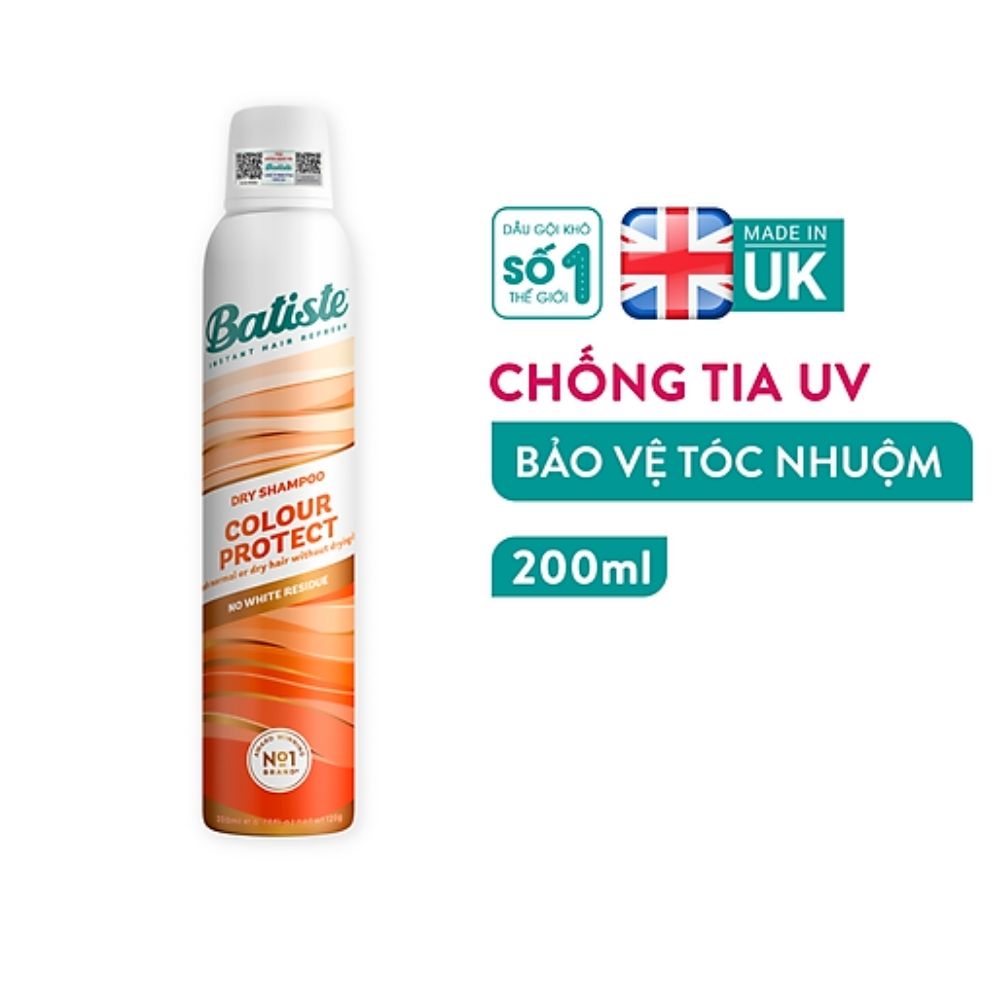 Dầu Gội Khô Batiste Dry Shampoo 200gram dưỡng tóc, làm phồng tóc - Shop Lavenic