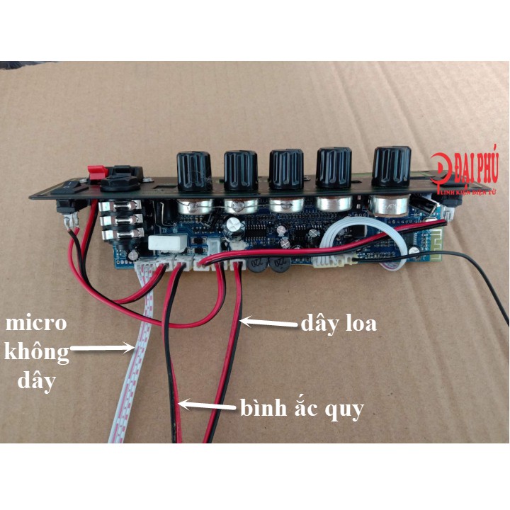 Mạch loa kéo HA8622 rẽ quạt