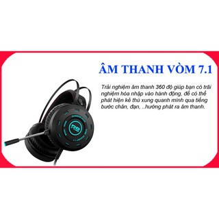 TAI NGHE GAMING 7.1 RAINBOW -GEAR RS989
