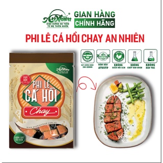 Phi Lê Cá Hồi Chay An Nhiên 500g, Thịt Chay, Thực Phẩm Chay Dinh Dưỡng