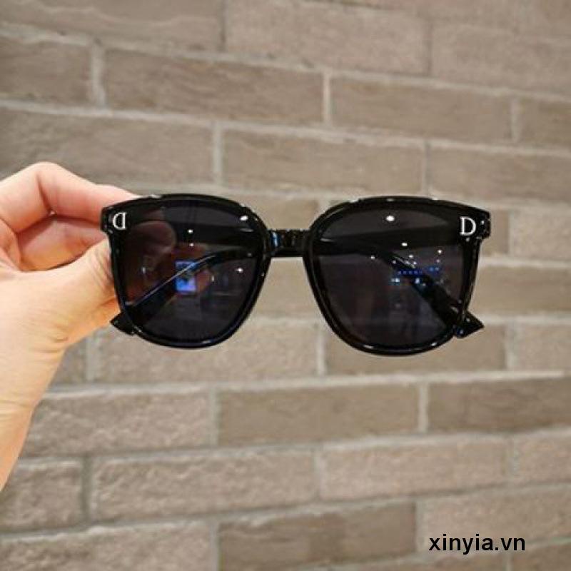 Kính râm gọng vuông bo tròn cỡ lớn thời trang cổ điển dành cho nam / nữ