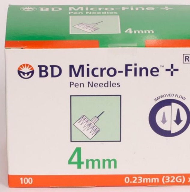 Đầu kim chích tiểu đường Insuline BD Micro Fine 4mm