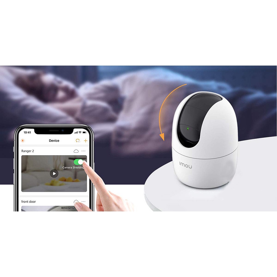 Camera IP không dây, Wifi 2.0MP Ranger 2 IPC-A22EP-IMOU