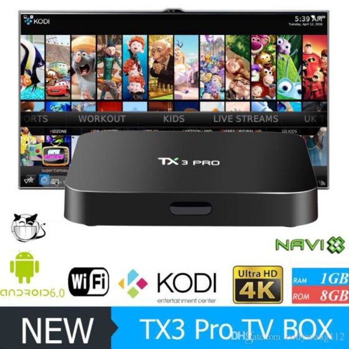 Đầu Tv Box Tx3 Pro - Android 6.0 Thông Minh - 1gb / 8gb