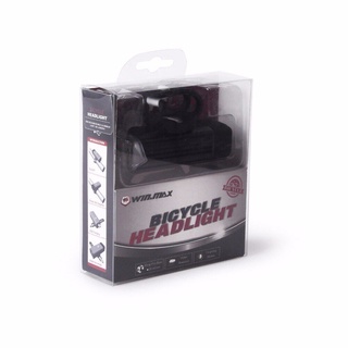 Winmax Mini USB Sạc Xe Đạp Đi Xe Đạp Đèn Led Đen