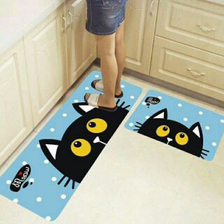 Bộ 2 thảm nhà bếp siêu nhẹ