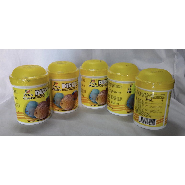 Thức Ăn Cá Dĩa DISCUS PRO's CHOICE dạng Hạt - Giúp Cải Thiện Màu Sắc và Tăng Sức Đề Kháng cho Cá